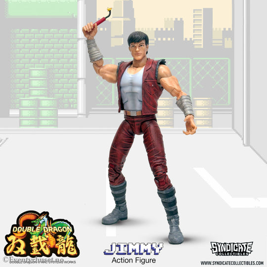 Double Dragon Deluxe Action Figure 1/12 Jimmy 18 cm. Mint In Sealed Box (MISB)! Actionfigur
