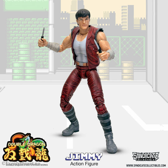 Double Dragon Deluxe Action Figure 1/12 Jimmy 18 cm. Mint In Sealed Box (MISB)! Actionfigur