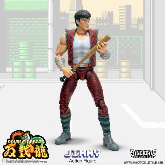 Double Dragon Deluxe Action Figure 1/12 Jimmy 18 cm. Mint In Sealed Box (MISB)! Actionfigur