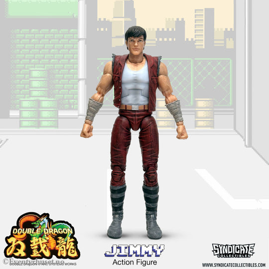 Double Dragon Deluxe Action Figure 1/12 Jimmy 18 cm. Mint In Sealed Box (MISB)! Actionfigur