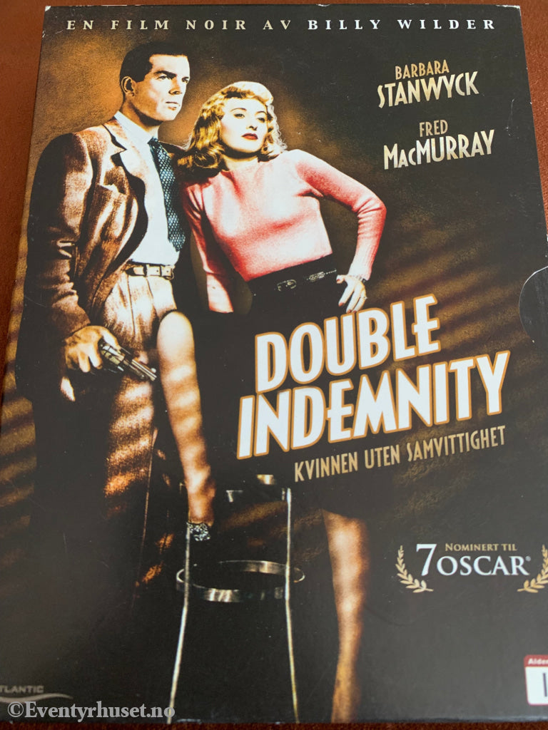 Double Indemnity. 1944. Dvd Slipcase.