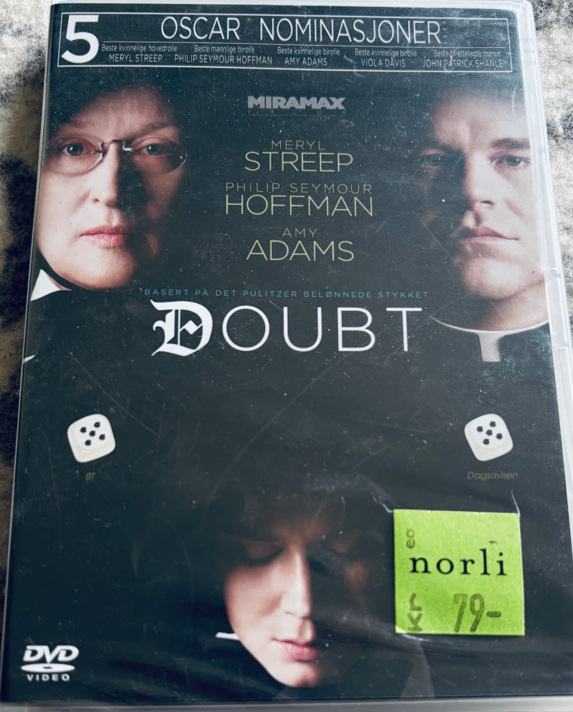 Doubt. DVD. Ny i plast!