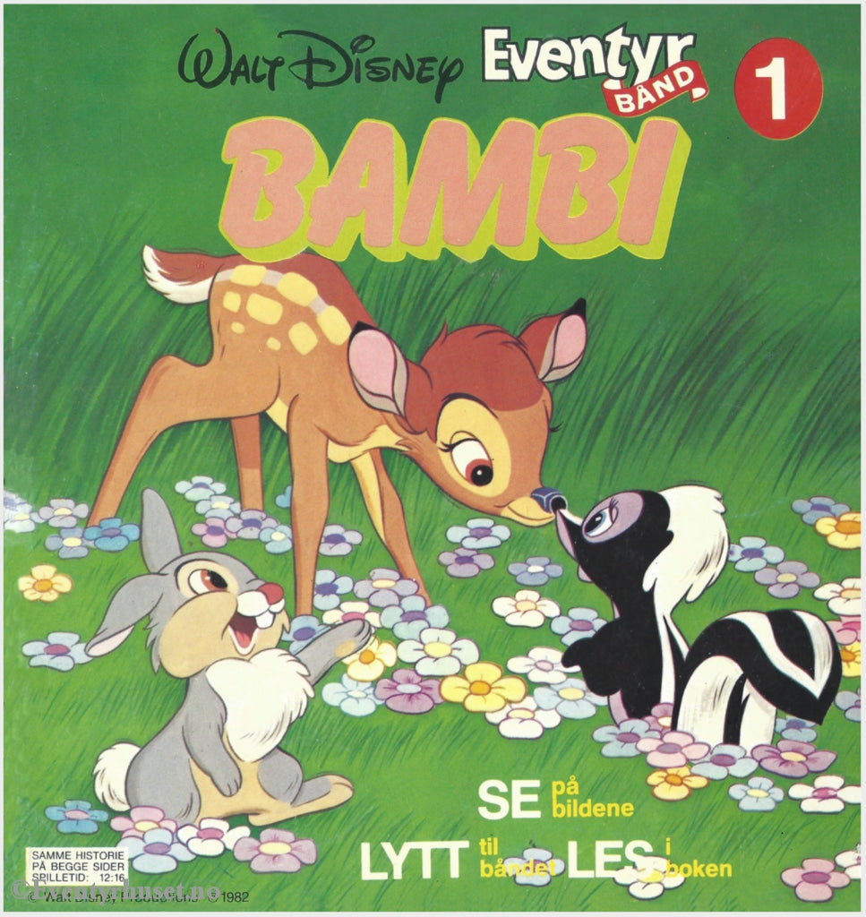 Download: 01 Disney Eventyrbånd - Bambi. Digital Lydfil Og Bok I Pdf-Format. Norwegian Dubbing.