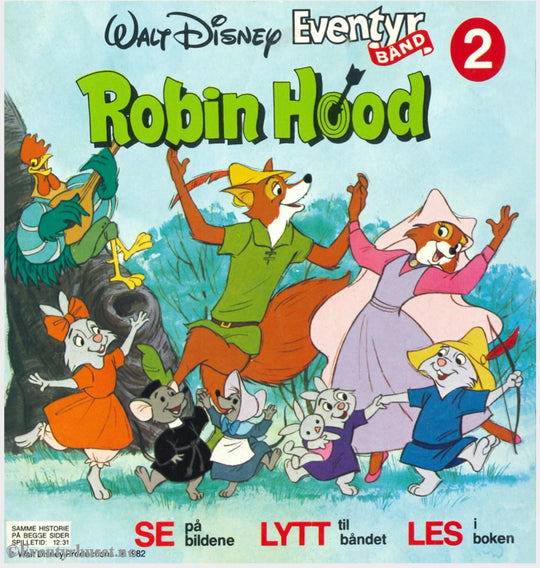 Download: 02 Disney Eventyrbånd - Robin Hood. Digital Lydfil Og Bok I Pdf-Format. Norwegian Dubbing.