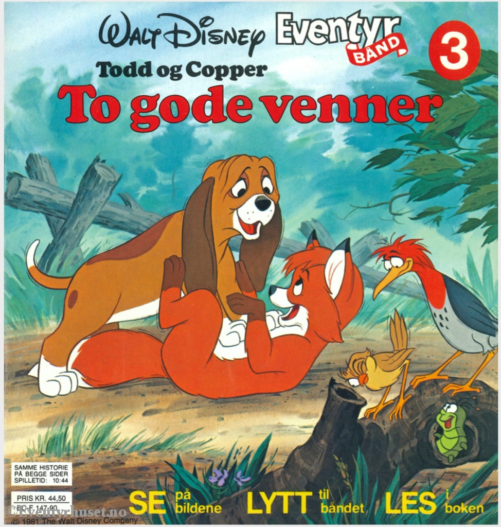 Download: 03 Disney Eventyrbånd - Todd Og Copper To Gode Venner. Digital Lydfil Bok I Pdf-Format.