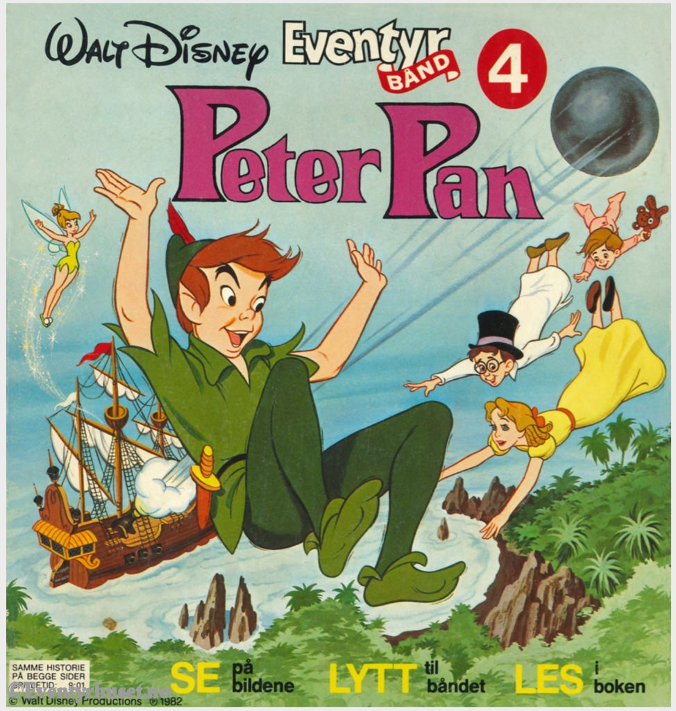 Download: 04 Disney Eventyrbånd - Peter Pan. Digital Lydfil Og Bok I Pdf-Format. Norwegian Dubbing.