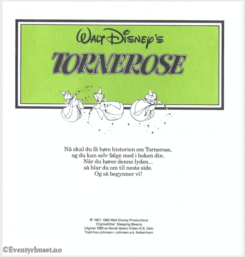 Download: 06 Disney Eventyrbånd - Tornerose. Digital Lydfil Og Bok I Pdf-Format. Norwegian Dubbing.