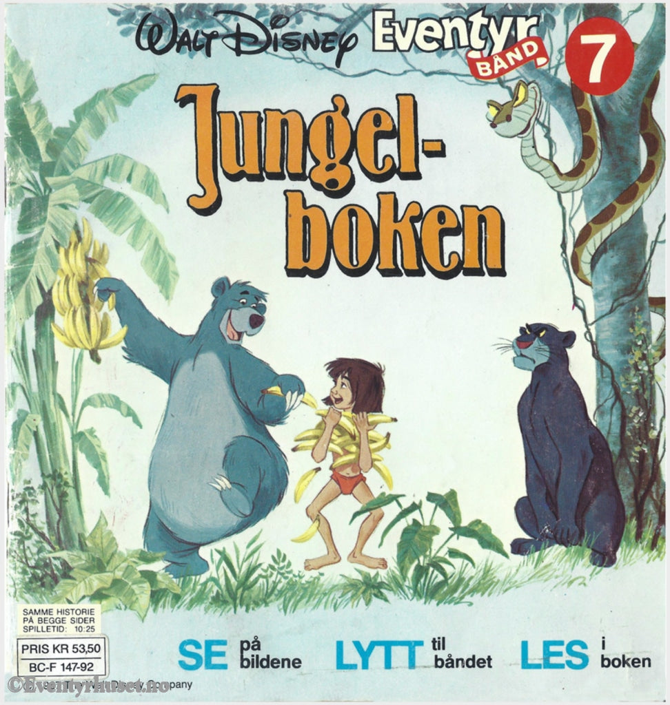 Download: 07 Disney Eventyrbånd - Jungelboken. Digital Lydfil Og Bok I Pdf-Format. Norwegian