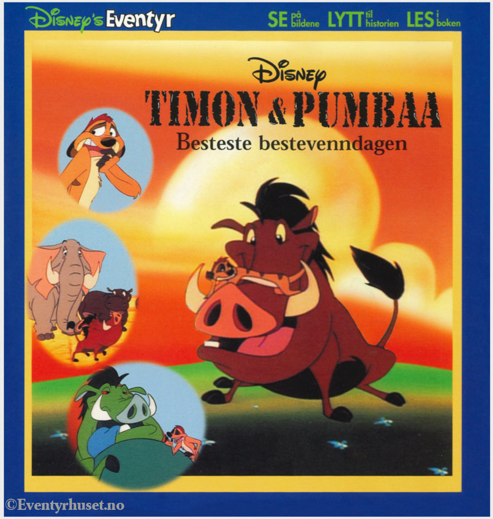 Download: 107 Disney Eventyrbånd - Timon & Pumbaa Besteste Bestevenndagen. Digital Lydfil Og Bok I