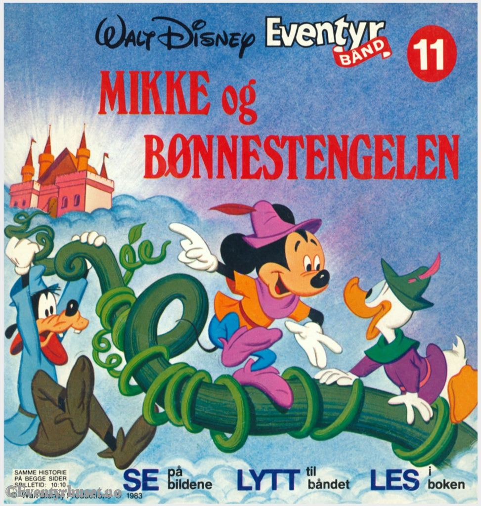 Download: 11 Disney Eventyrbånd - Mikke Og Bønnestengelen. Digital Lydfil Bok I Pdf-Format.