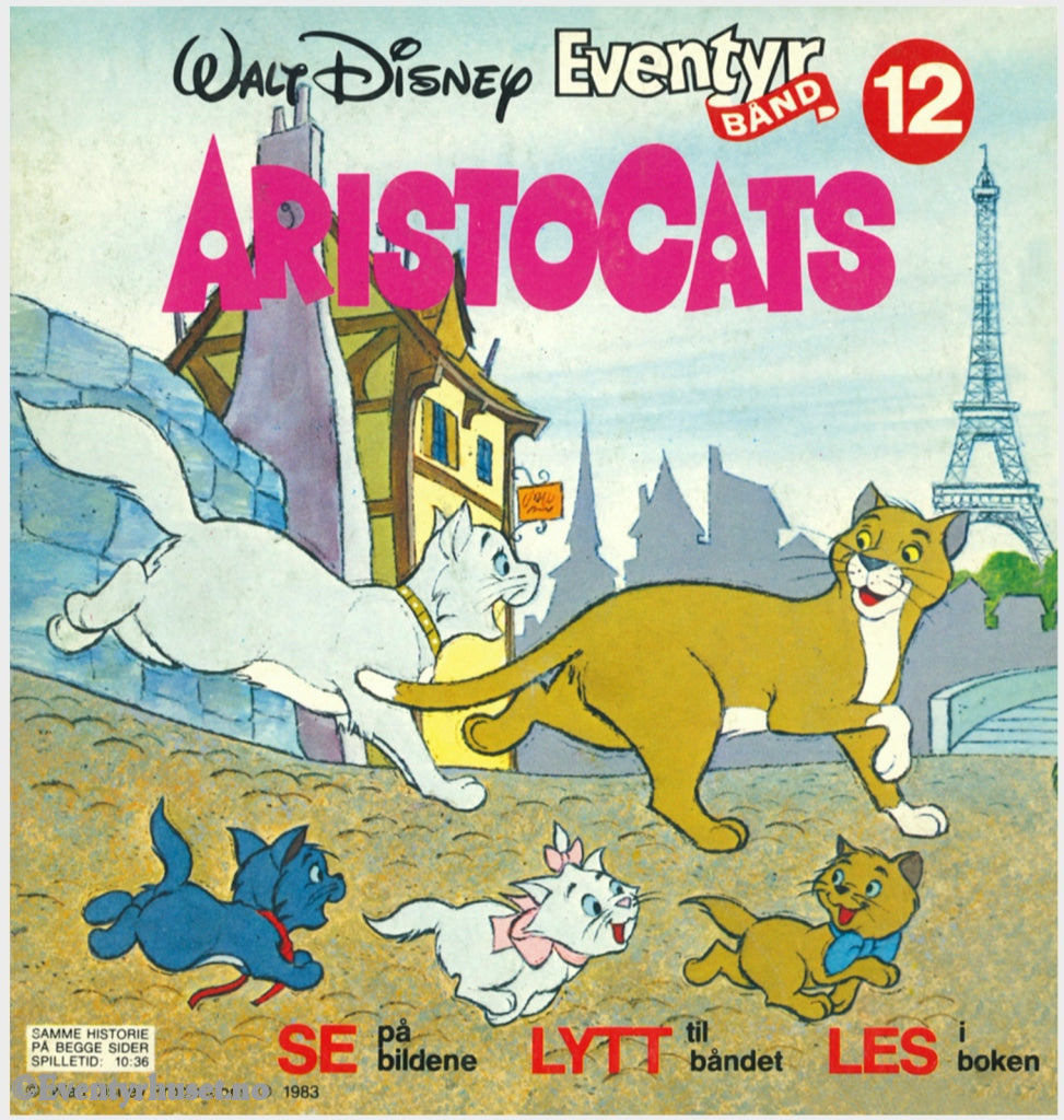 Download: 12 Disney Eventyrbånd - Aristocats. Digital Lydfil Og Bok I Pdf-Format. Norwegian Dubbing.