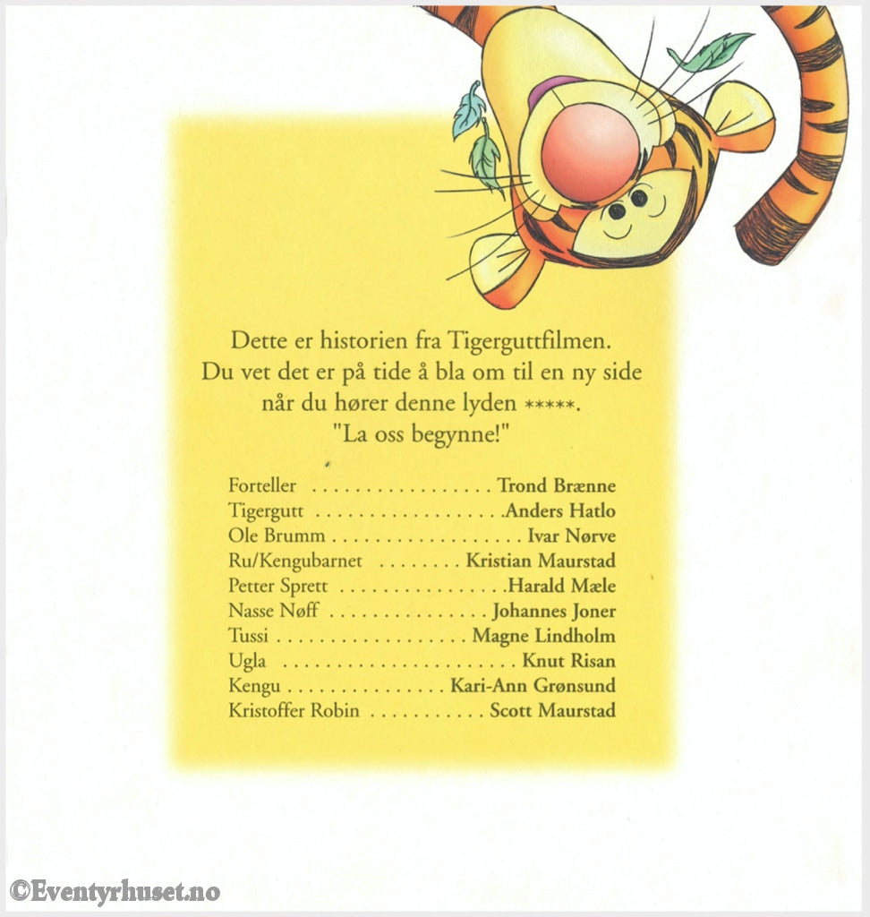 Download: 130 Disney Eventyrbånd - Tigergutt. Digital Lydfil Og Bok I Pdf-Format. Norwegian Dubbing.