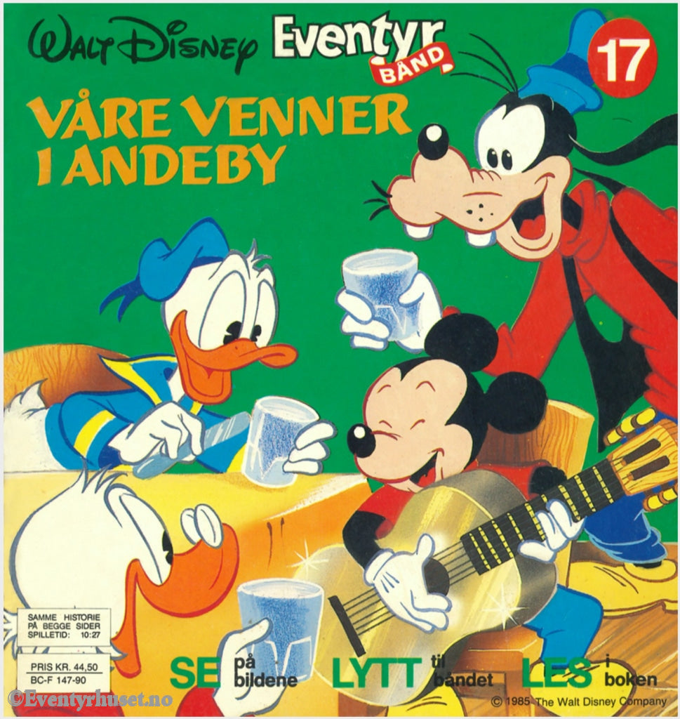 Download: 17 Disney Eventyrbånd - Våre Venner I Andeby. Digital Lydfil Og Bok Pdf-Format. Norwegian