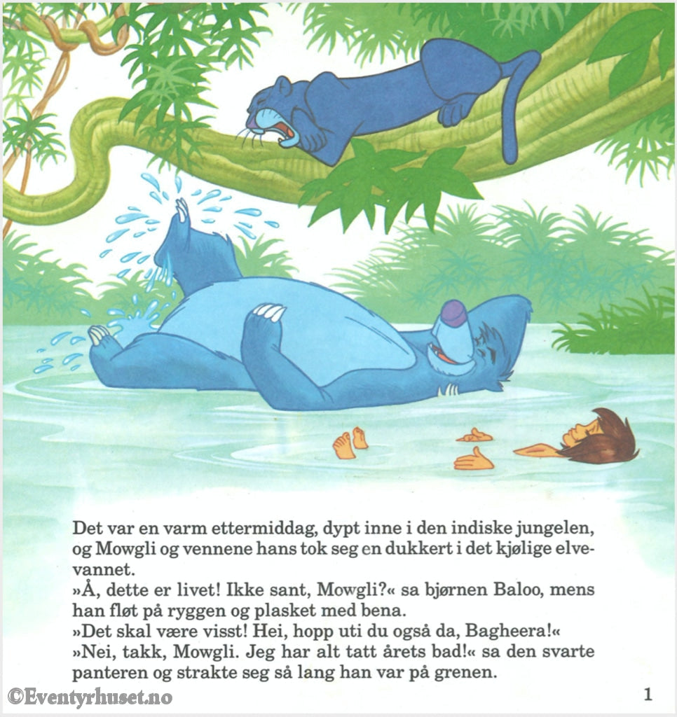 Download: 22 Disney Eventyrbånd - Mowgli I Knipe. Digital Lydfil Og Bok Pdf-Format. Norwegian