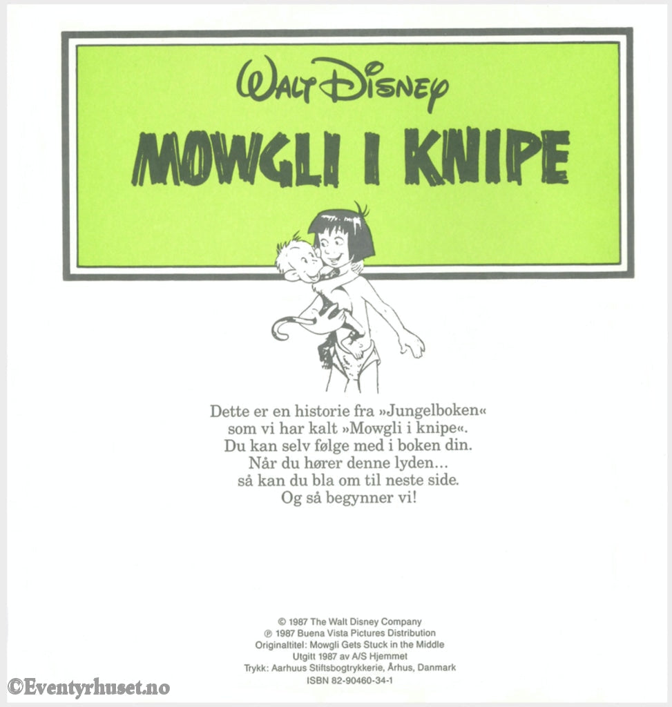 Download: 22 Disney Eventyrbånd - Mowgli I Knipe. Digital Lydfil Og Bok Pdf-Format. Norwegian