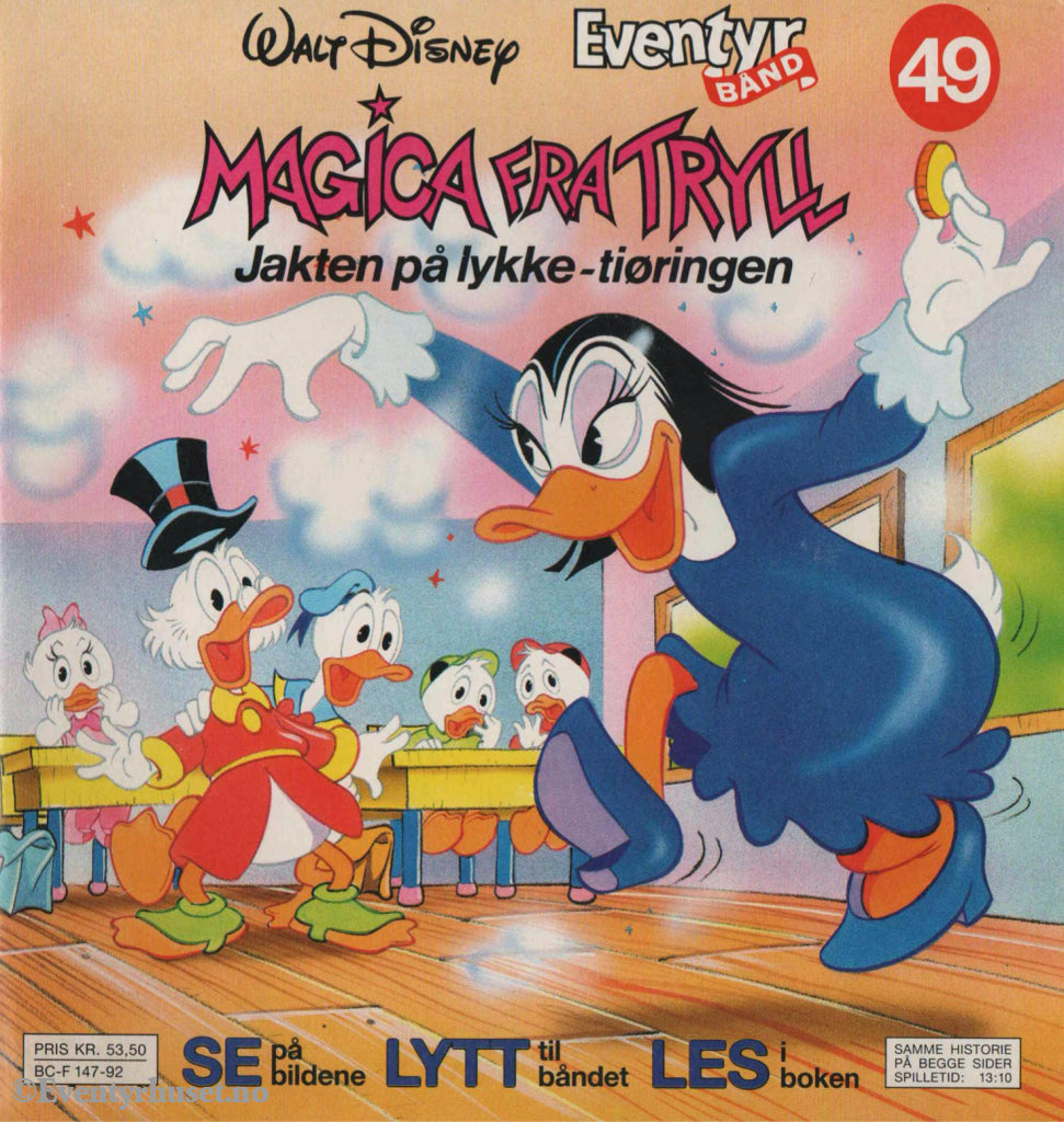 Download: 49 Disney Eventyrbånd - Magica Fra Tryll Jakten På Lykke-Tiøringen. Digital Lydfil Og Bok