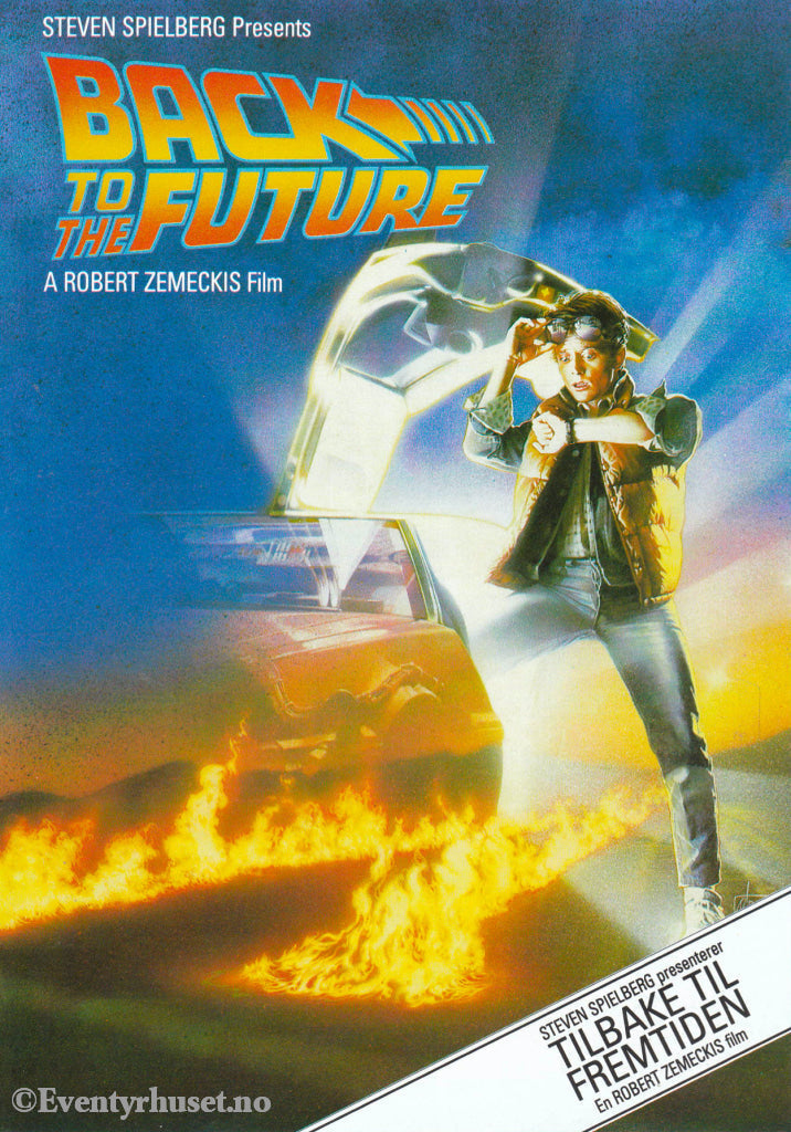 Download: Back To The Future (Tilbake Til Fremtiden). Unik Brosjyre På 4 Sider Med Norsk Tekst.