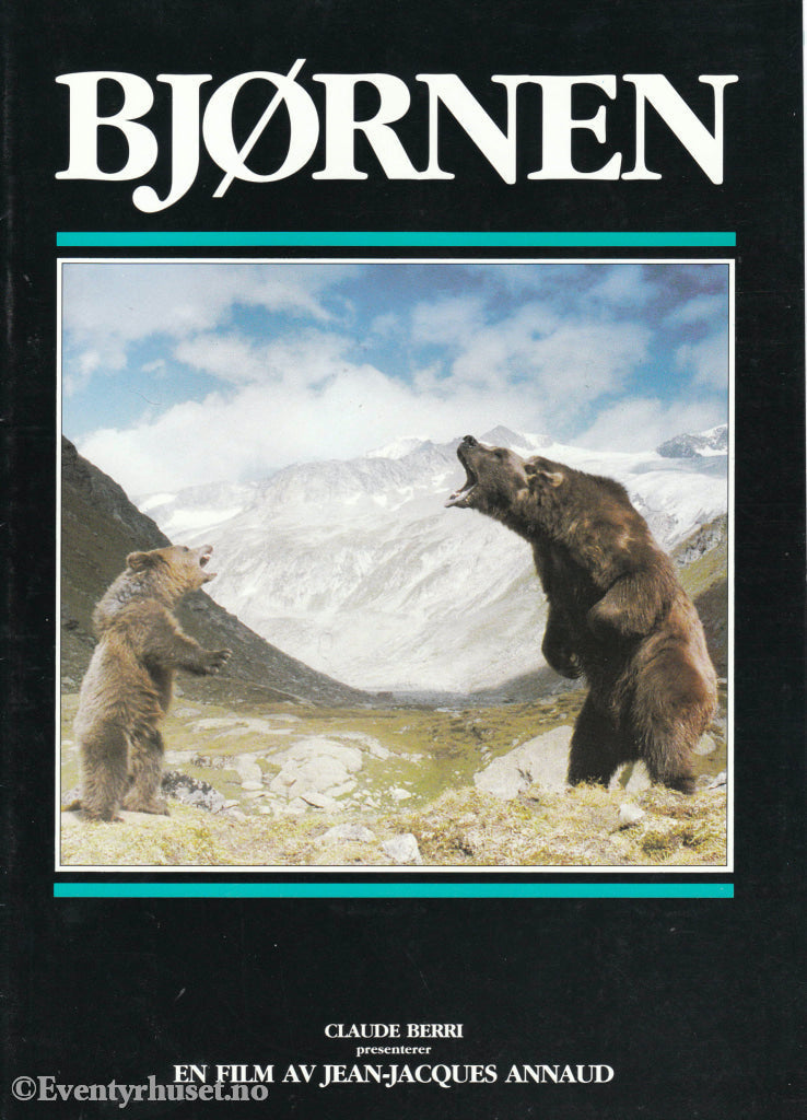 Download: Bjørnen. Unik Brosjyre På 16 Sider Med Norsk Tekst. Digital Fil I Pdf-Format.