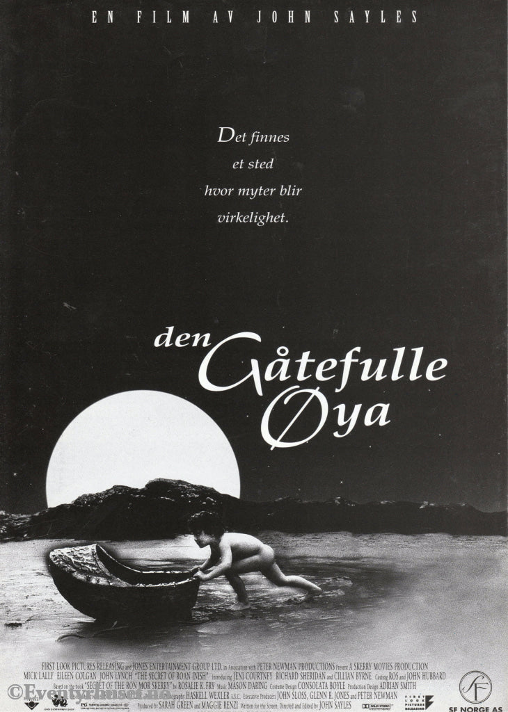 Download: Den Gåtefulle Øya. Unik Brosjyre På 4 Sider Med Norsk Tekst (Vaskeseddel). Digital Fil I