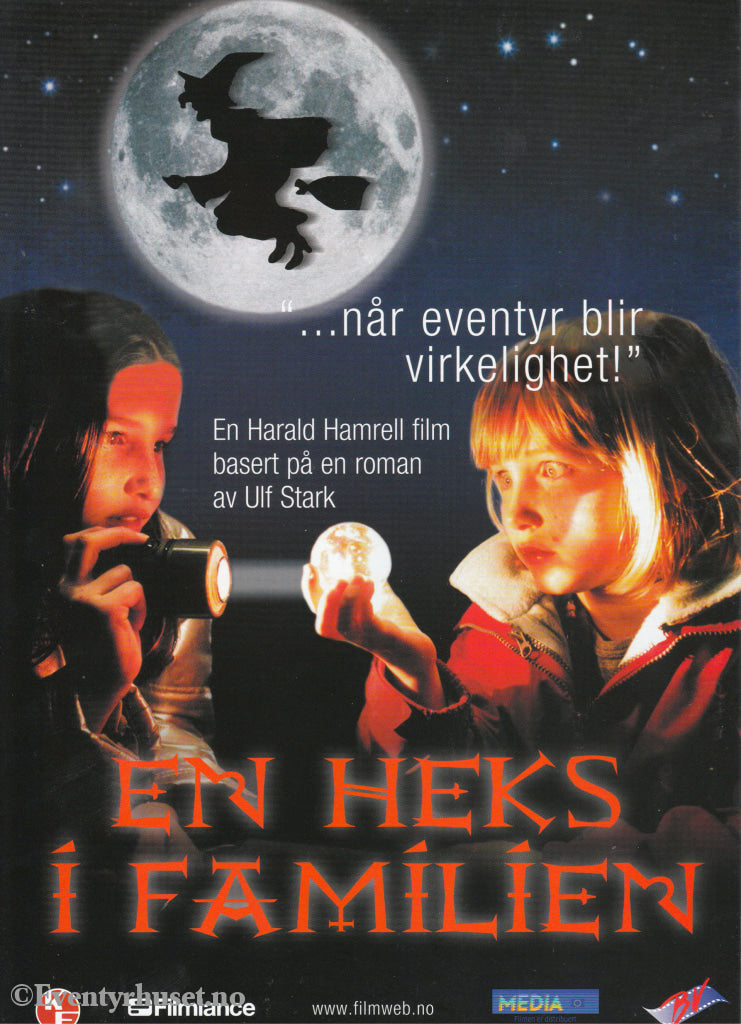 Download: En Heks I Familien. Unik Brosjyre På 2 Sider Med Norsk Tekst (Vaskeseddel). Digital Fil