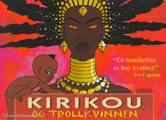 Download: Kirikou Og Trollkvinnen. Unik Brosjyre På 4 Sider Med Norsk Tekst (Vaskeseddel). Digital