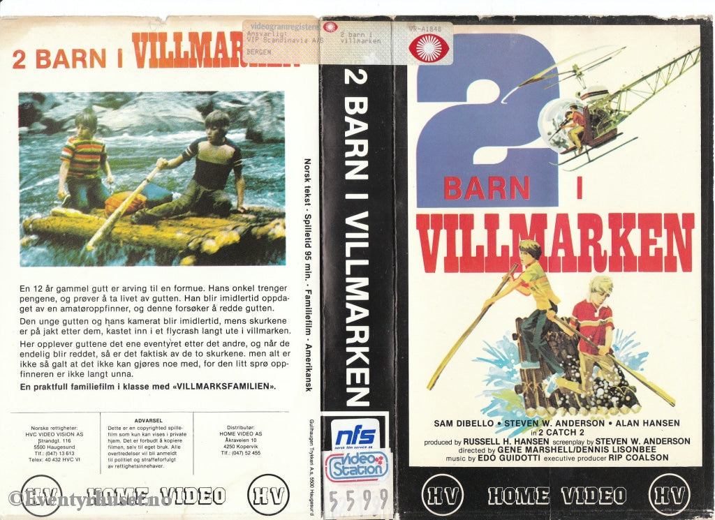 Download / Stream: 2 Barn I Villmarken. Vhs Big Box. Norwegian Subtitles.