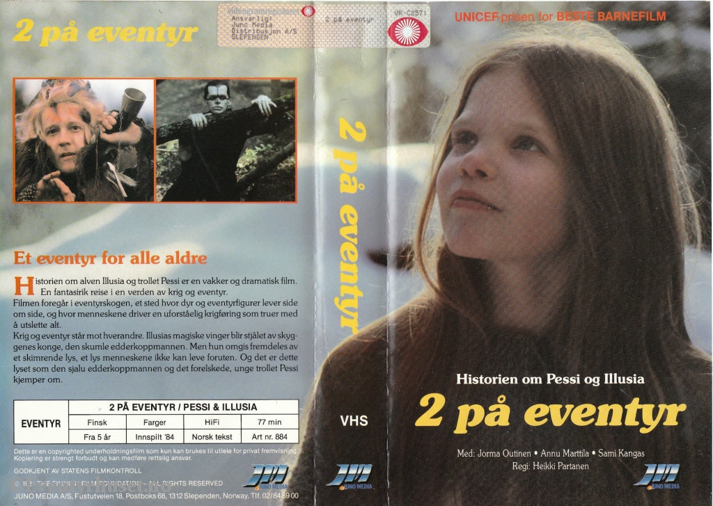 Download / Stream: 2 På Eventyr. 1984. Vhs Big Box. Norwegian Subtitles.