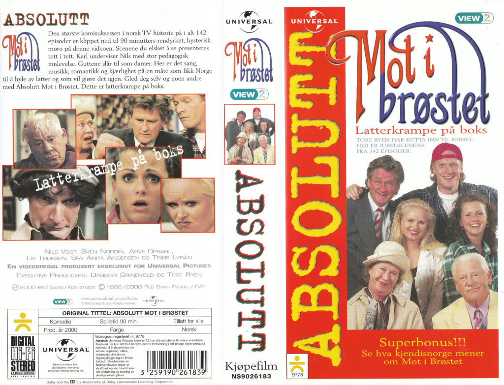 Download / Stream: Absolutt Mot i Brøstet. 2000. VHS SB. Norwegian. VHS