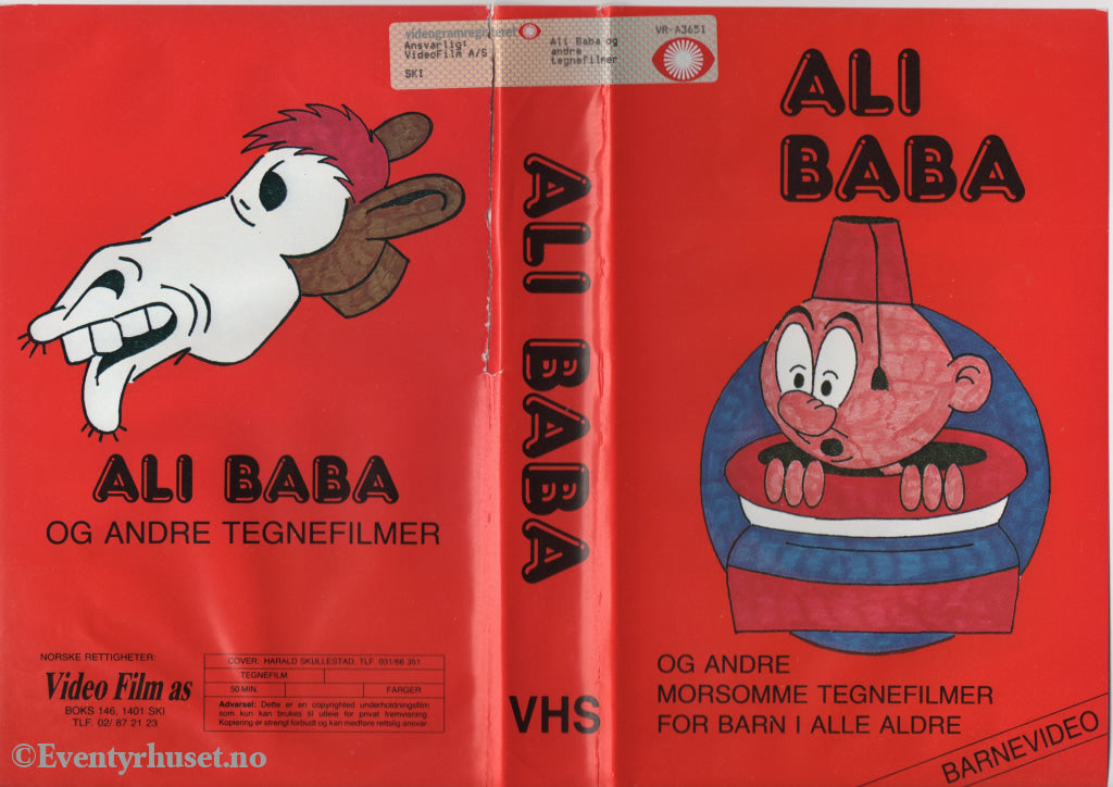 Download / Stream: Ali Baba. VHS Big Box. Norwegian subtitles. VHS