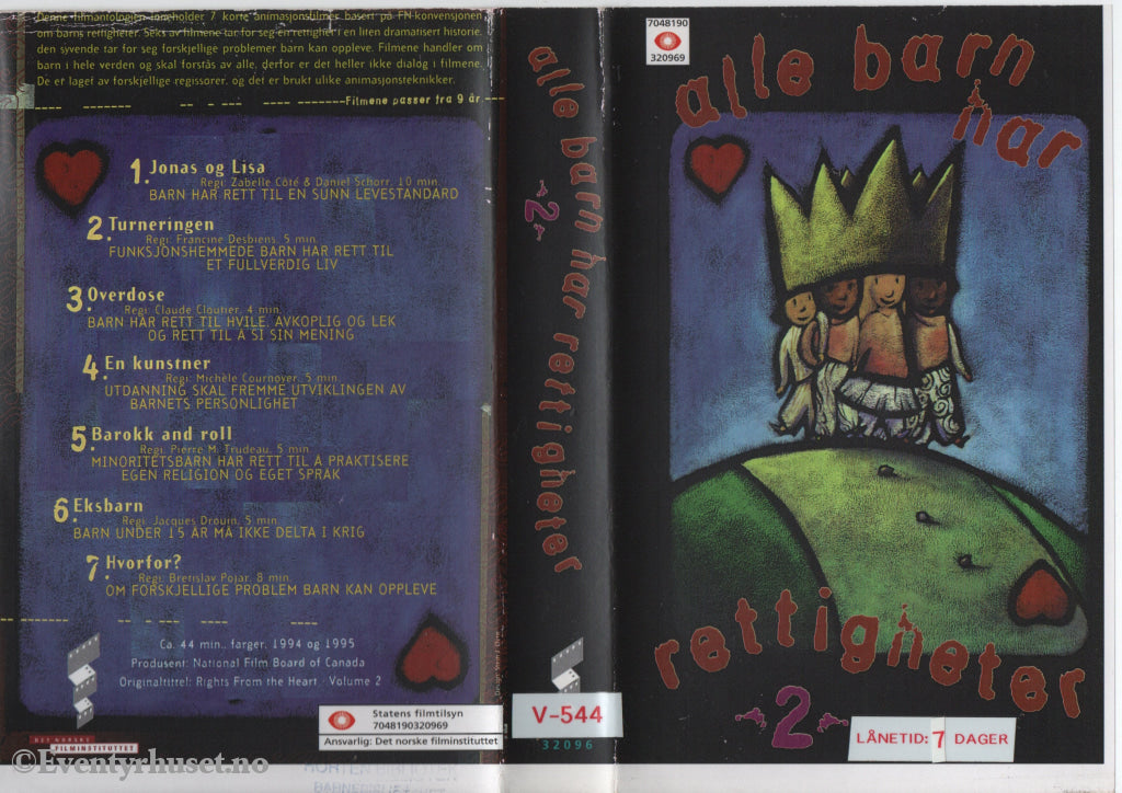 Download / Stream: Alle barn har rettigheter. 1994/95. VHS Big Box. Norwegian subtitles. VHS