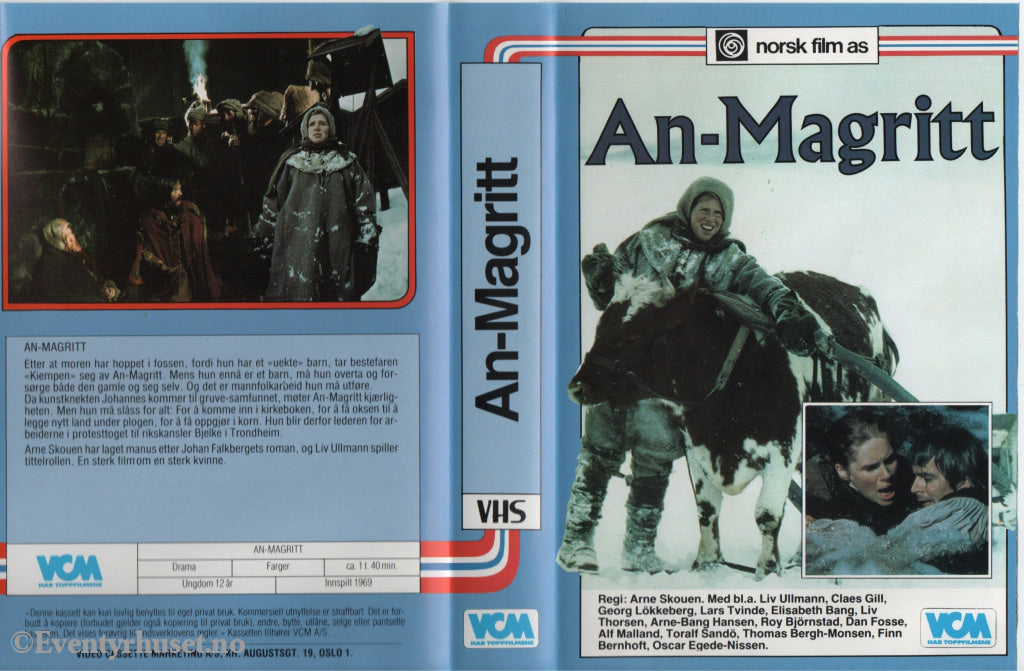 Download / Stream: An-Magritt. 1969. VHS Big Box. Norwegian. VHS