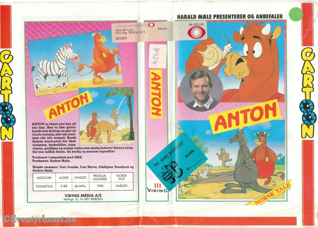 Download / Stream: Anton. Vol. 1. 1990. Vhs Big Box. Norwegian Dubbing. Stream