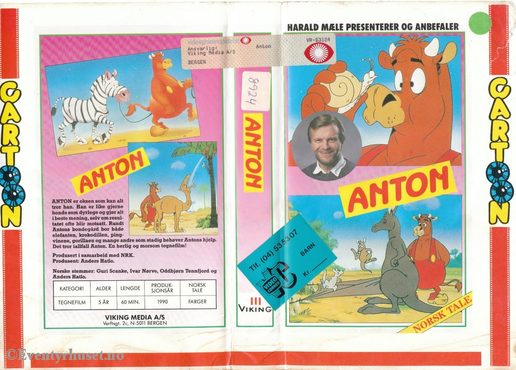 Download / Stream: Anton. Vol. 1. 1990. Vhs Big Box. Norwegian Dubbing. Stream