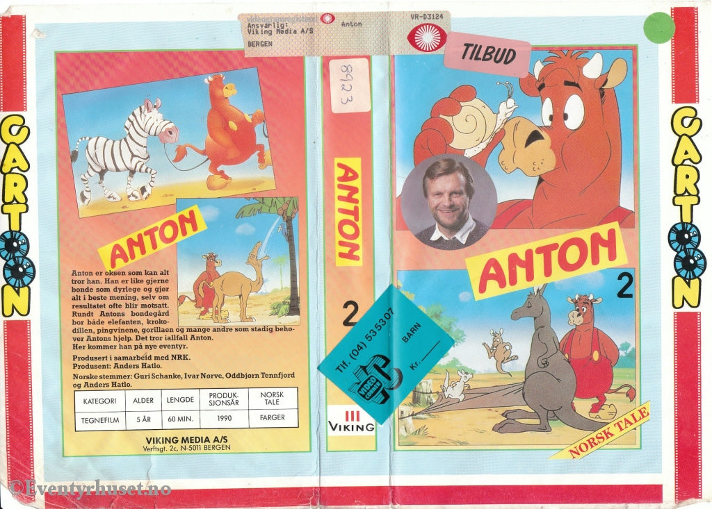 Download / Stream: Anton. Vol. 2. 1990. Vhs Big Box. Norwegian Dubbing. Stream