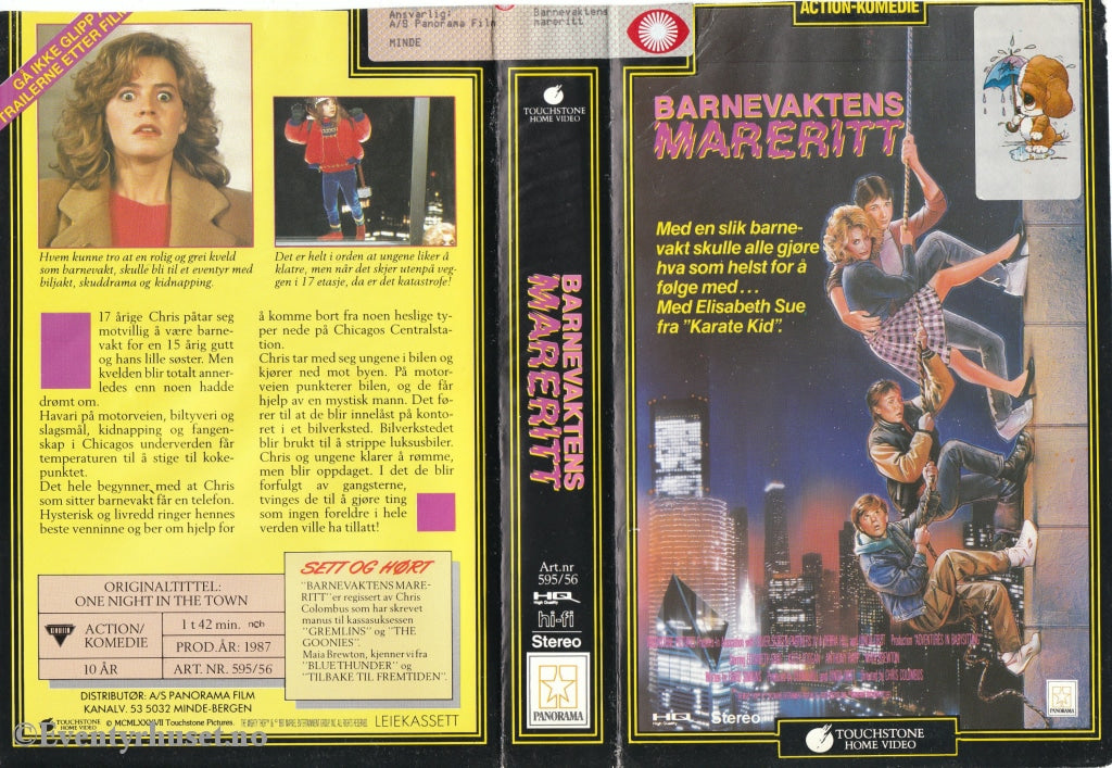 Download / Stream: Barnevaktens Mareritt. 1987. Vhs Big Box. Norwegian Subtitles.