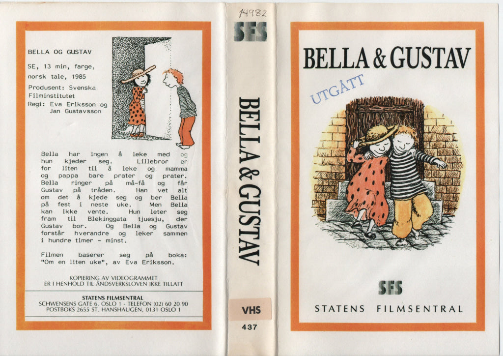 Download / Stream: Bella & Gustav. VHS Big Box. Norwegian dubbing. VHS