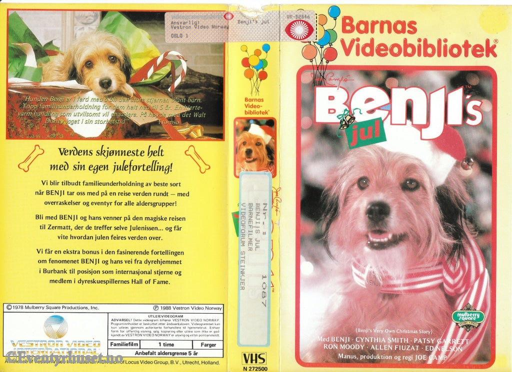 Download / Stream: Benjis Jul. 1988. Vhs Big Box. Norwegian Subtitles.