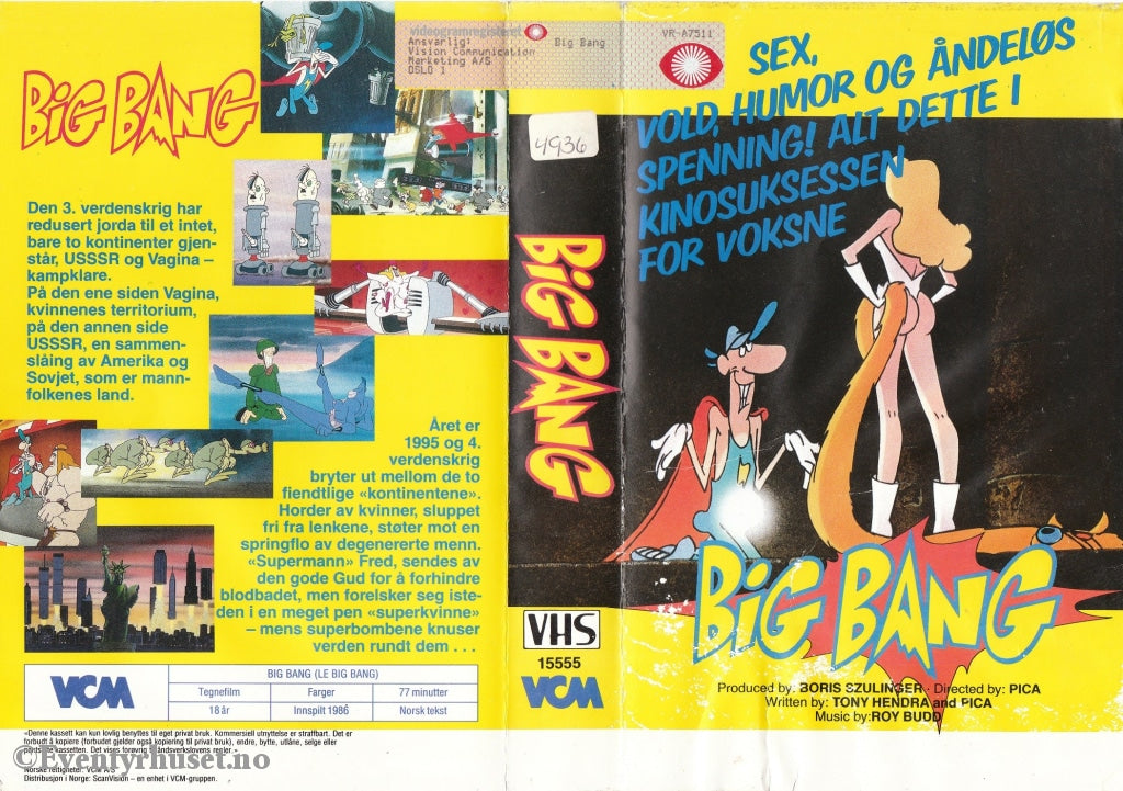 Download / Stream: Big Bang. 1986. Vhs Box. Norwegian Subtitles.
