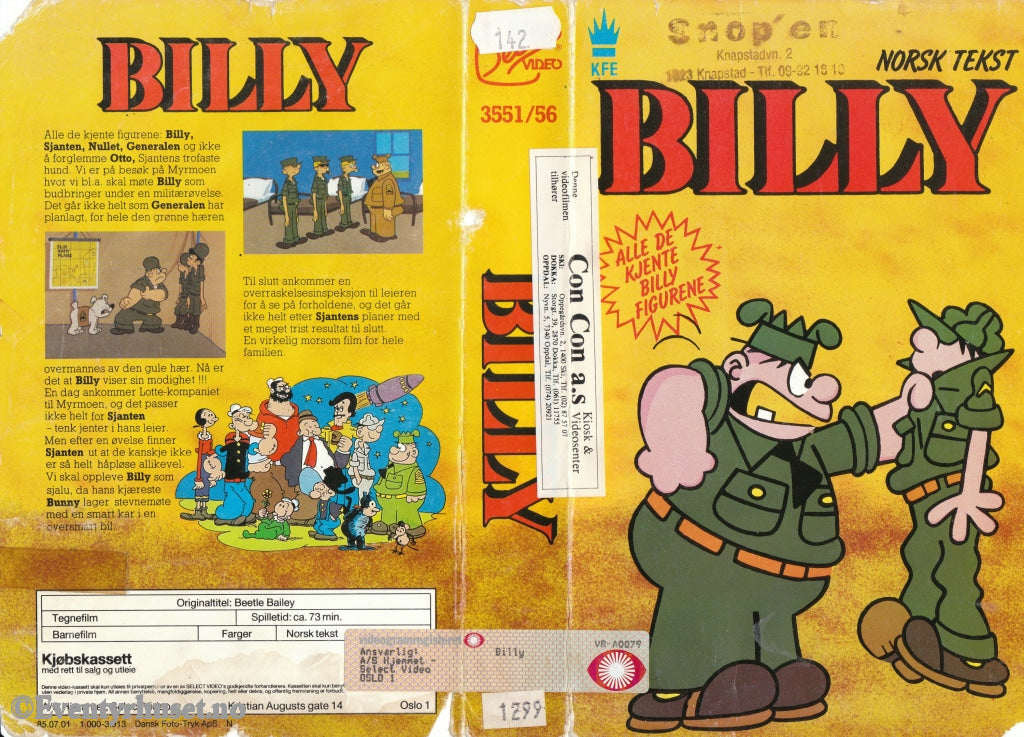 Download / Stream: Billy. Vhs Big Box. Norwegian Subtitles.