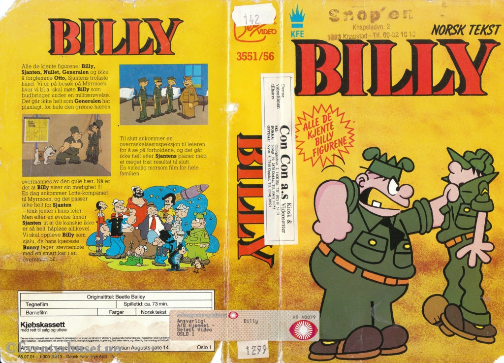 Download / Stream: Billy. Vhs Big Box. Norwegian Subtitles.