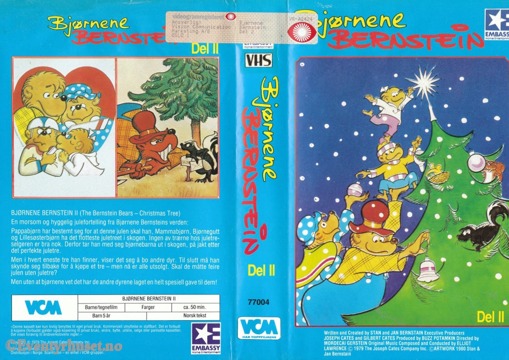 Download / Stream: Bjørnene Bernstein. Vol. 2. 1979. Vhs Big Box. Norwegian Subtitles.