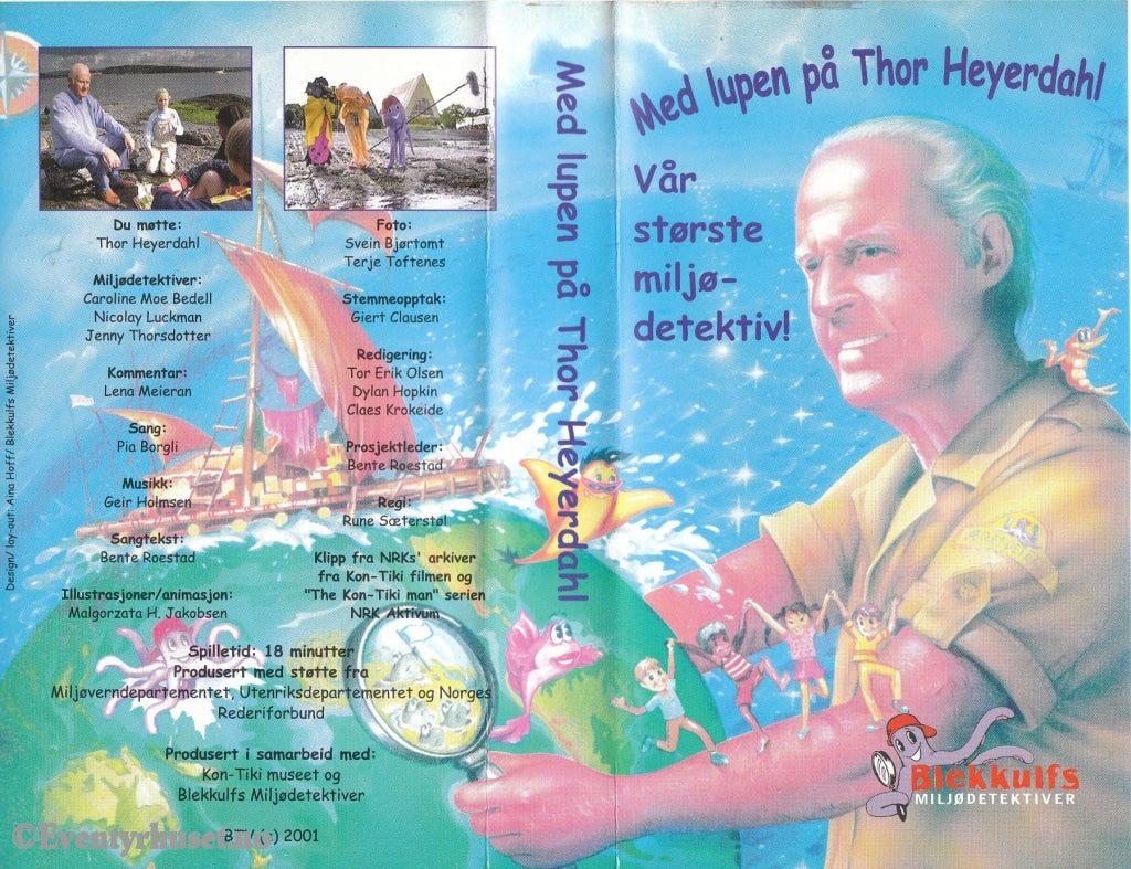 Download / Stream: Blekkulf - Med Lupen På Thor Heyerdahl. Vhs. Norwegian. Vhs