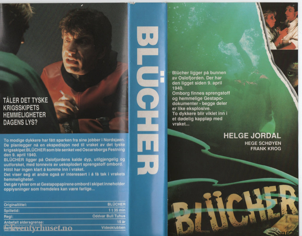 Download / Stream: Blücher. 1988. VHS. Norwegian. VHS