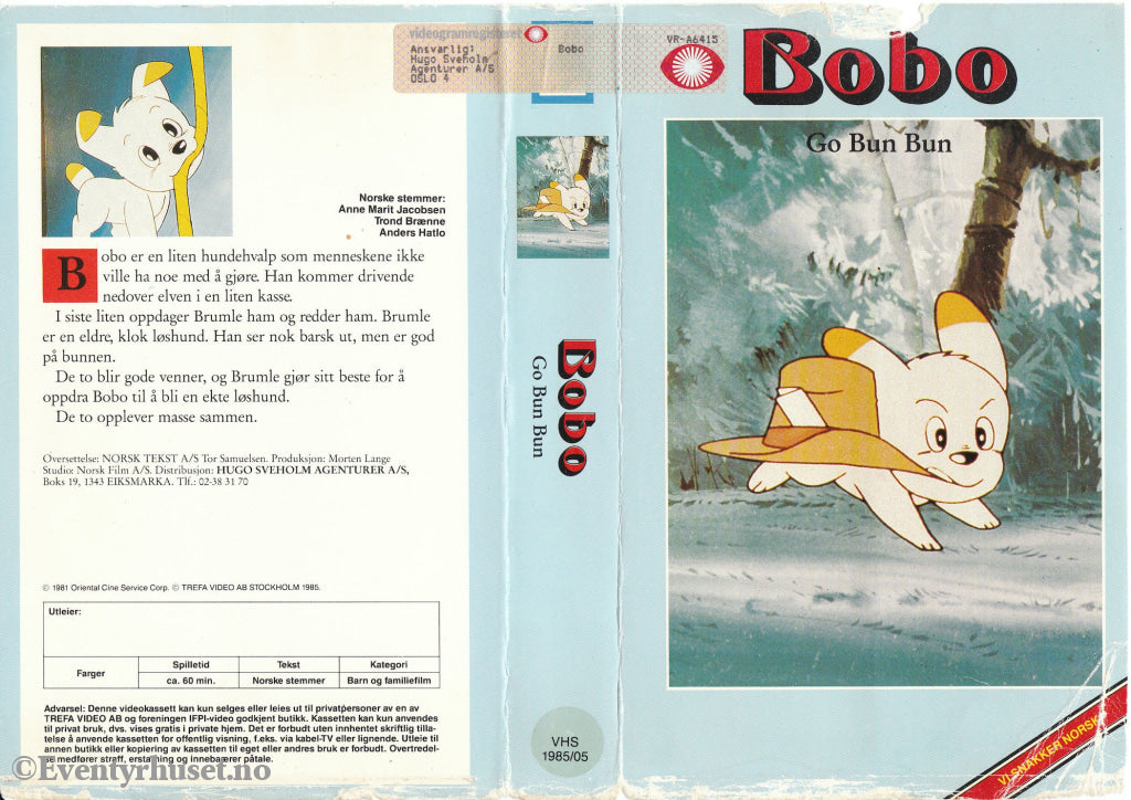 Download / Stream: Bobo. 1981/85. Vhs Big Box. Norwegian Dubbing.