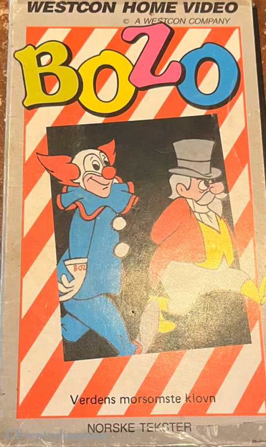 Download / Stream: Bozo. Vol. 1. VHS SB slipcase. Norwegian subtitles. VHS