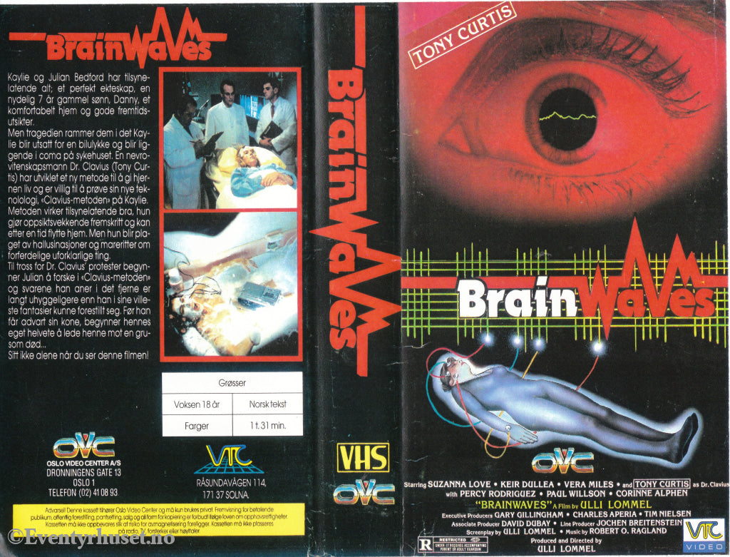 Download / Stream: Brainwaves. 1982. VHS SB. Norwegian subtitles. VHS