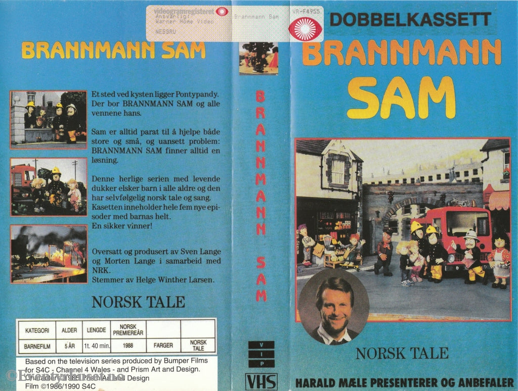 Download / Stream: Brannmann Sam. Vol. 1. 1988. Vhs. Norwegian Dubbing. Stream Vhs