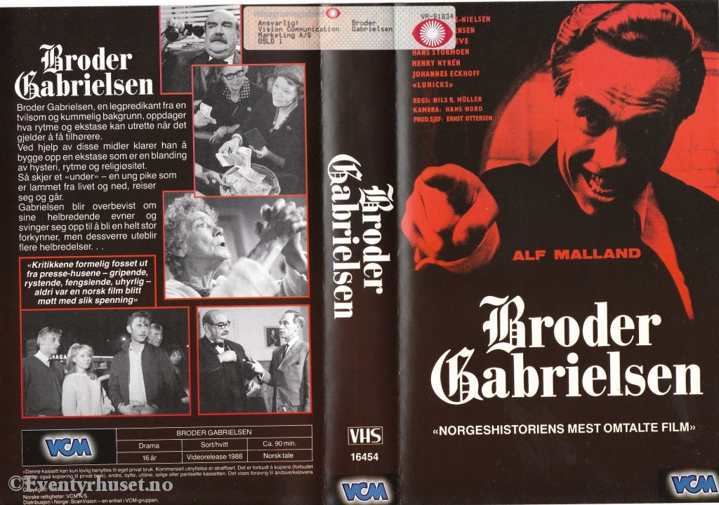 Download / Stream: Broder Gabrielsen. 1988. Vhs Big Box. Norwegian.