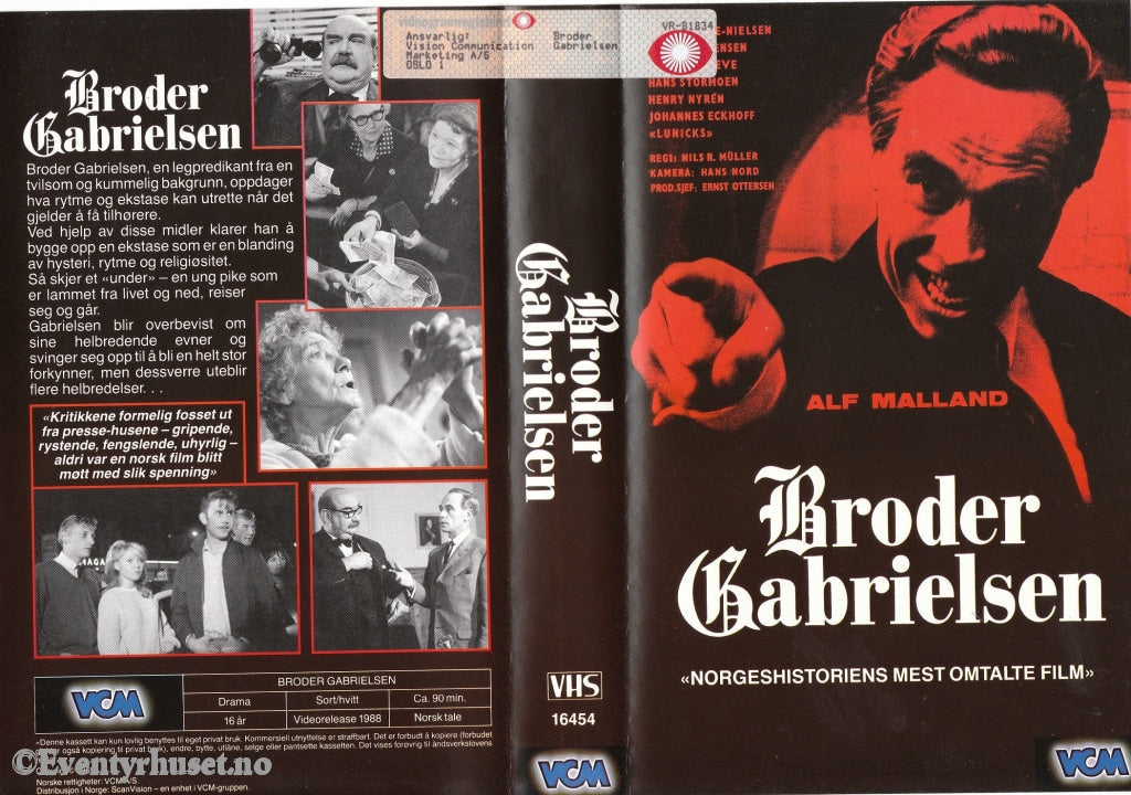 Download / Stream: Broder Gabrielsen. 1988. Vhs Big Box. Norwegian.