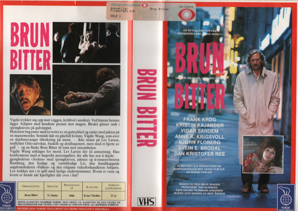 Download / Stream: Brun Bitter. 1988. Vhs Big Box. Norwegian.